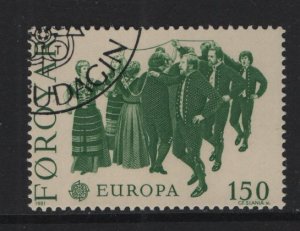 Faroe Islands #63  cancelled 1981  Europa  150o