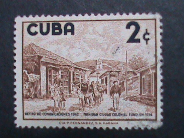 ​CUBA-4 VERY OLD CUBA USED-STAMPS-VF WE SHIP TO WORLD WIDE AND COMBINE