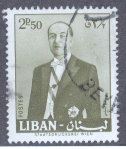 Lebanon, Scott #345, Used