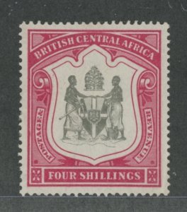 British Central Africa #53 Unused Single