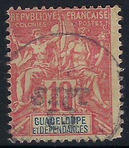 Guadeloupe 33 VFU Z298