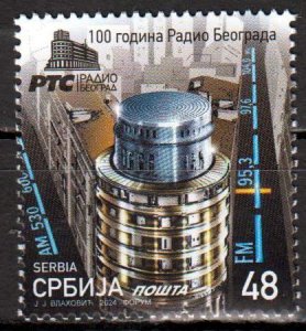 Serbia / Servië - Postfris/MNH - Radio Belgrado 2024