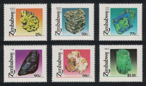 Zimbabwe Minerals 6v SG#844-849