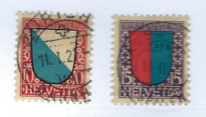 Switzerland SC B16-B17 Used F-VF SCV$18.50...Take a Look!