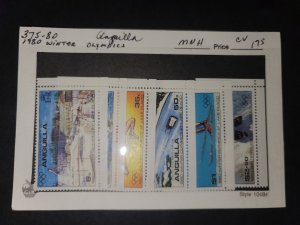 Anguilla #375-80 MNH Complete Set