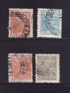 Brazil 657, 661-662, 664 U Various