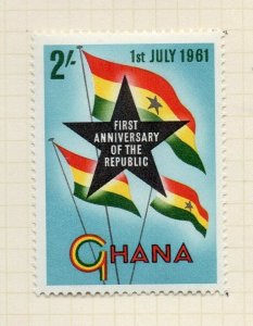 Ghana 1961 Early Issue Fine Mint Hinged 2S. NW-167804