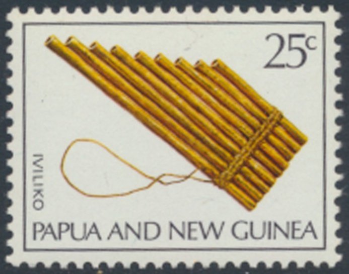 Papua New Guinea  SG 167   SC# 295 MNH Musical Instruments  see details & scans