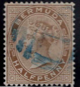 BERMUDA Scott 16 used  Victoria Cc wmk nice color and centering