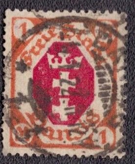 Danzig - 73 1921 Used