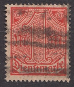 Germany Scott #O10 1920 Used