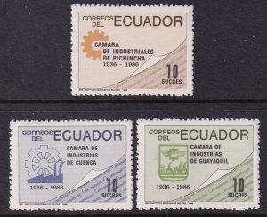 Ecuador 1141-1144 MNH VF