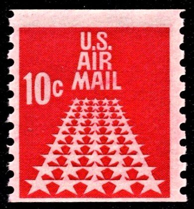 US C73 MNH VF 10 Cent Fifty Star Runway