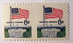 US Stamp #1338De IMP PAIR VF MNH OG