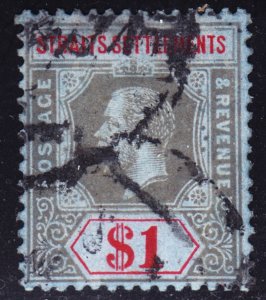 Malaya Straits Settlements Scott 165  F to VF used. FREE...