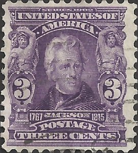 # 302 Bright Violet Used Andrew Jackson