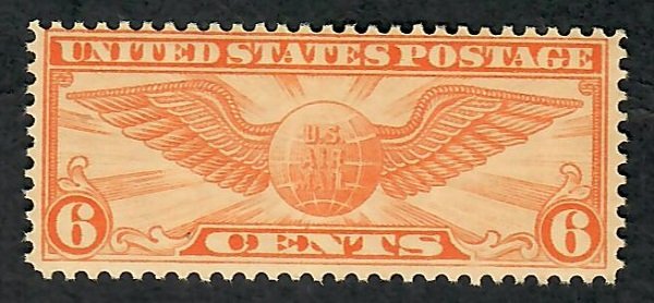 C19 Winged Globe MNH Single