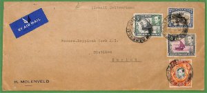 ZA1478 - Kenya Uganda Tanganyika +  SOUTH AFRICA - POSTAL HISTORY - COVER   1946