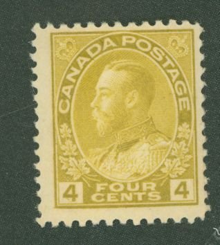 Canada #110 Unused Plate Block