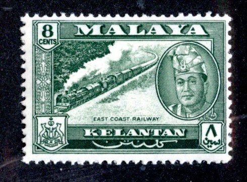 335BCX Kelantan 1961 Scott# 88 mint nh**