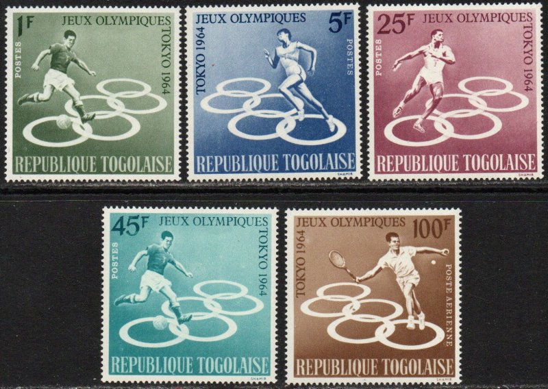 Togo Sc #491-494, C43 MNH