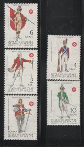 SMOM Malta Sovereign Military Order 1971 Military Uniform MNH A2849