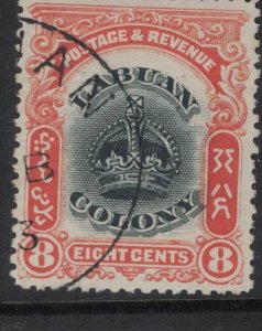 Labuan SG 121 VFU (6fls)