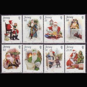 JERSEY 2014 - Scott# 1808-15 Christmas Set of 8 NH