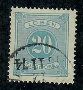 Sweden J6 used single (perf 14)