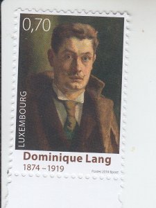 2019 Luxembourg Dominique Lang Impessionist Painter  (Scott 1511) MNH