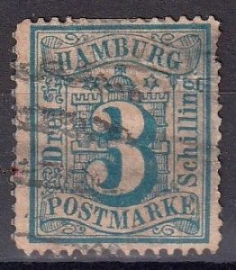 Hamburg SC #17,  Used  (~0001k)