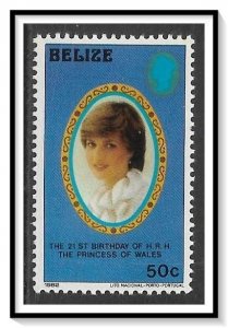 Belize #618 Princess Diana Birthday MNH