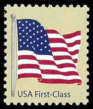 PCBstamps   US #4129 (41c)American Flag, MNH, (68)