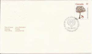 1979 Canada FDC Sc 842 - United Nations Year of the Child