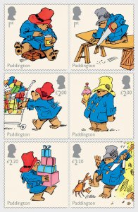 2023 Great Britain Paddington Bear  (6) (Scott NA) MNH