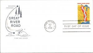 FDC 1966 SC #1319 Farnam Cachet - Baton Rouge, LA - Single - J4194