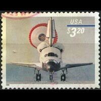 U.S.A. 1998 - Scott# 3261 Space Shuttle $3.20 Used