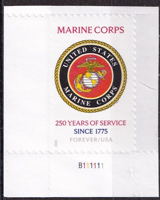 US new issue (mnh) (73¢) US Marines, 250th anniv. (2025)
