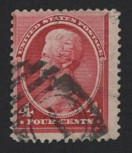 United States USED Scott Number 215  F-VF -  BARNEYS