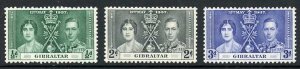 Gibraltar SG118/20 1937 Coronation M/M Cat 5.75 (b)