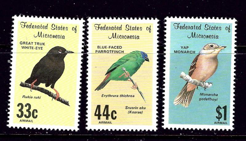 Micronesia C34-36 MNH 1988 Birds