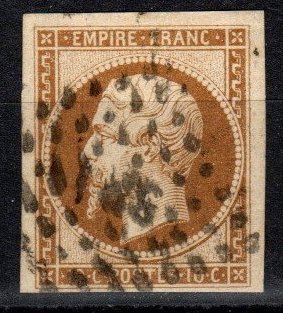 France #14  F-VF Used  CV $6.50 (X226)