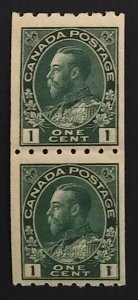 Canada 123 Pair F-VF MNH