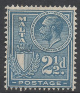 Malta Scott 136 - SG162, 1926 George V 2.1/2d MH*