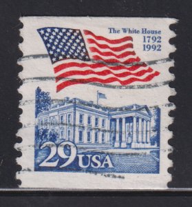 United States 2609 The White House Coil 1992