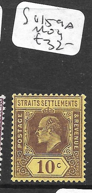 MALAYA STRAITS SETTLEMENTS   (P1105B)  KE  10C  SG 159A    MOG