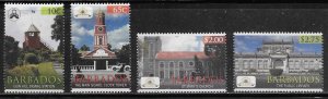 Barbados Scott #'s 1200 - 1203 MNH