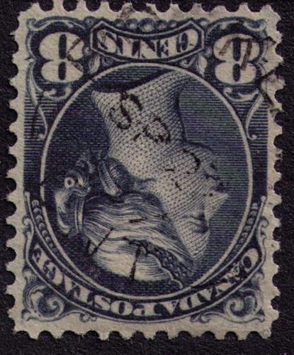 Canada  # 44 Used   VF  CDS  Cat $ 8