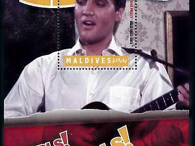 [78502] Maldives 2010 Music Elvis Presley Movie Girls Girls Girls Sheet MNH