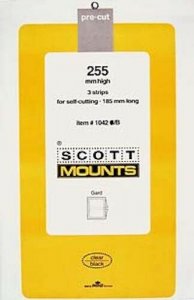 Scott/Prinz Souvenir Sheets & Small Panes Stamp Mount Size: 185x255 #1042 Clear